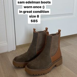 sam edelman boots worn once